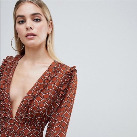 ASOS Ruffle Dress - Picture 3 of 4